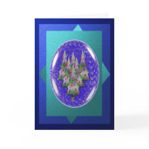 SNOW GLOBE CHRISTMAS GREETING CARD