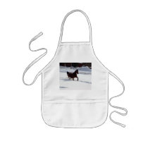 Snow Horse Apron