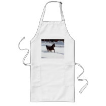 Snow Horse Apron