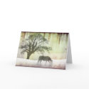 Snow Horse Holiday Card