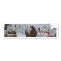 Snow horse, Merry Christmas!