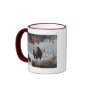 Snow horse, Merry Christmas! Coffee Mugs