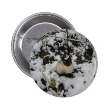 Snow Images, Snow Cat Buttons