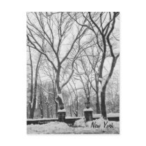 Snow in New York Postcards