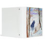Snow Labradoodles 3 Ring Binder