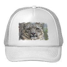 Snow Leopard Baseball Cap Mesh Hat