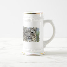 Snow Leopard Beer Stein Coffee Mugs