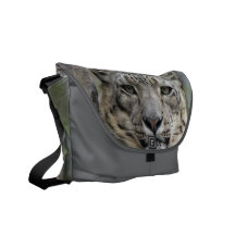 Snow Leopard  Messenger Bag