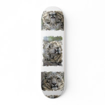 Snow Leopard Skateboard
