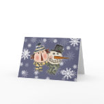 Snow Man and Rag Doll cards