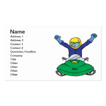 Snow Mobile Champ Business Card