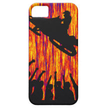 SNOW MOBILE TRANSFER iPhone 5 CASE