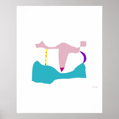 Snow Mountain Poster