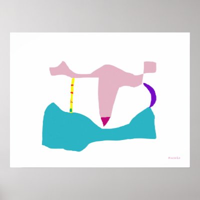 Snow Mountain Poster