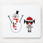 snow alfombrilla de ratones