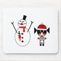snow alfombrilla de ratones