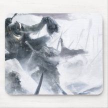 Snow Orc Army Mousepads