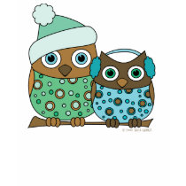 Snow Owls Tee Shirt