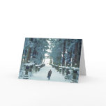 Snow Path Card