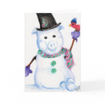 Snow PIG Card