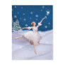 Snow Queen Ballerina  Postcard