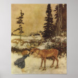 Snow Queen Fairy Tale with Gerda Poster