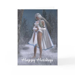 Snow Queen - Happy Holidays cards
