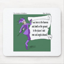 Snow Riddle Mousepad