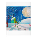 SNOW SCENE FOLK SHEEP MOON ANNOUNCEMENT