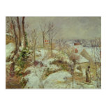Snow Scene Post Card