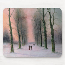 Snow Scene-Wanstead Park Mousepad
