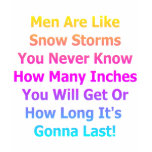 snow storm t-shirts