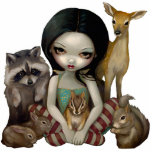 Snow White And Her Animal Friends Photo Sculpture