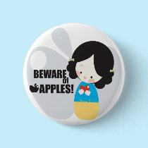 snow white buttons