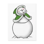Snow Woman postcards