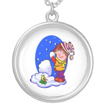 Snowball Fight - Necklace