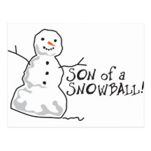 Snowball Post Card