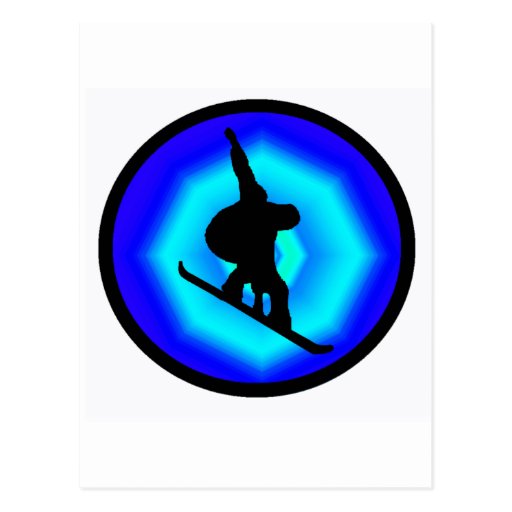 Snowboard Air Craze Post Card