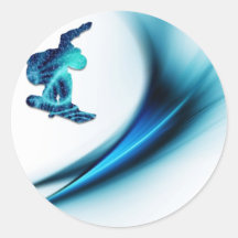 Snowboard Design Stickers