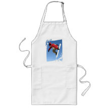 Snowboard Grab Long Apron