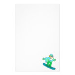 Snowboard Guy Custom Stationery