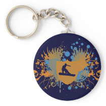 snowboard. hi-fi. v.3 key chains