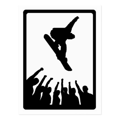 snowboard its textbook post cards