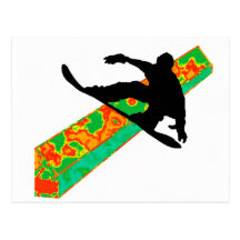 snowboard next slide postcards