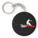 snowboard. powder trail. keychains