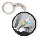 snowboard. powder trail. keychains