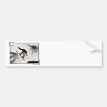 Snowboard Rails Bumper Stickers