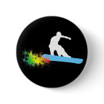 snowboard. rainbow. buttons