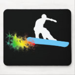snowboard. rainbow. mousepads