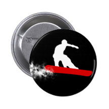 snowboard. red. button